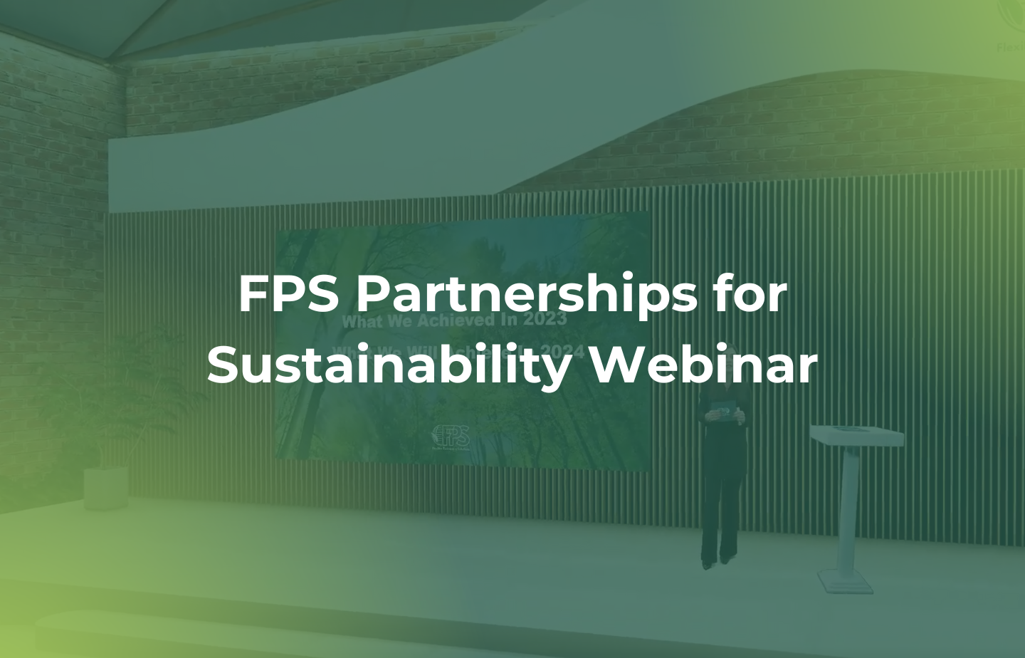 FPS Partnerships for Sustainability Webinar