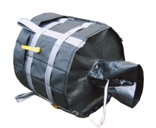 <p class="foldable-img-caption">With spout</p> Image of a bag with a spout.